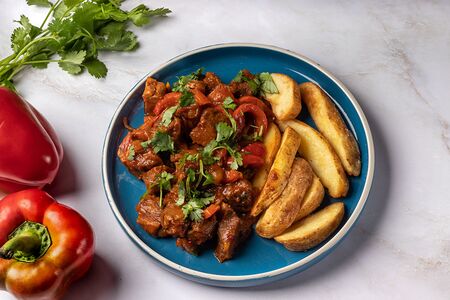 Чашушули с телятиной