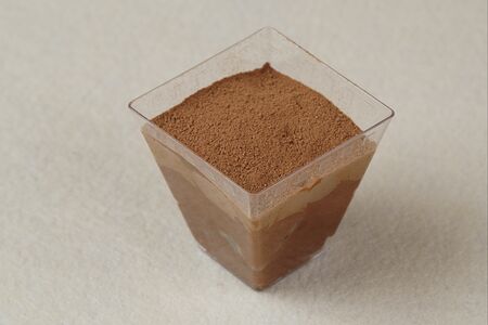 Профитроли с темным шоколадом