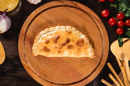 Кальцоне с курицей