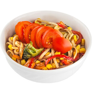 Лапша с овощами