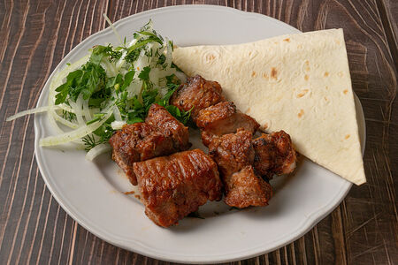 Шашлык из cвинoй мякоти