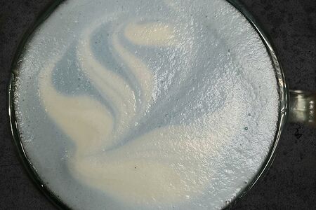 Матча-чай голубая