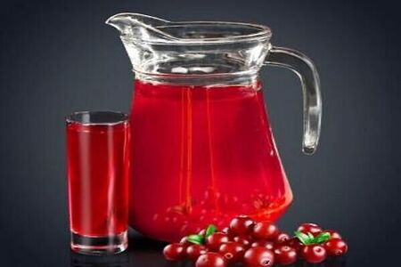 Морс клюквенный