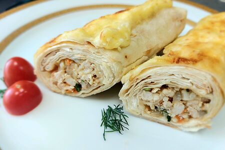 Фирменная шаурма (бручетта)