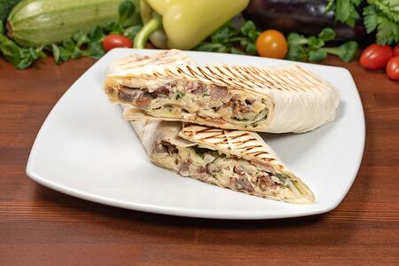 Шаверма из курицы с сыром