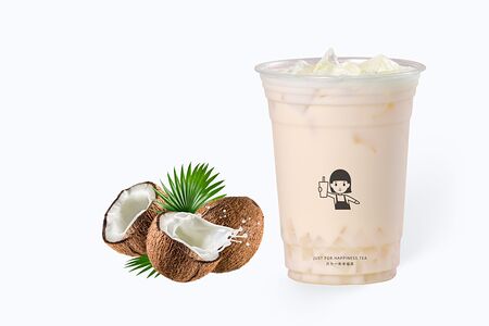 Молочный чай с кокосом L