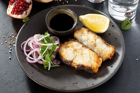 Шашлык из палтуса