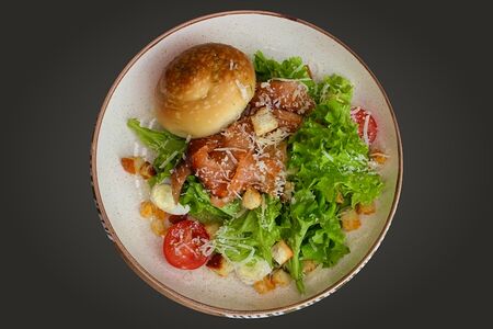 Цезарь с сёмгой