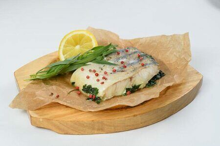 Филе судака в фольге с овощами