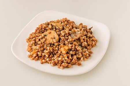 Гречка с грибами