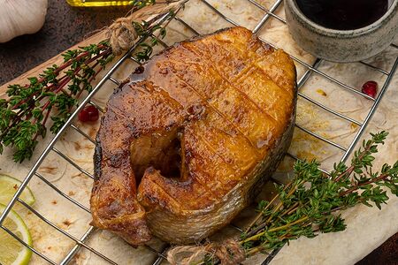 Стейк из семги