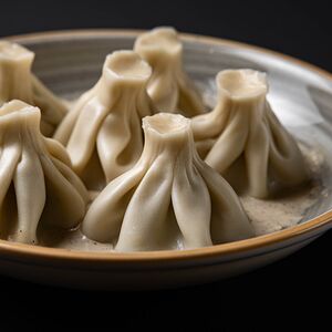 Хинклукеби в перечном соусе