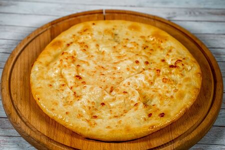 Осетинский пирог с сыром и картофелем