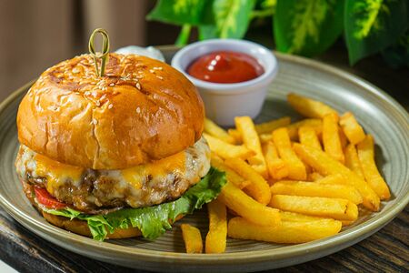 Дижонский бургер