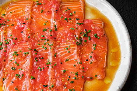 Татаки из лосося