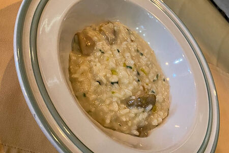 Ризотто с белыми грибами