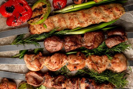 Ассорти с мангала