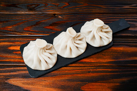 Хинкали с картошкой и грибами