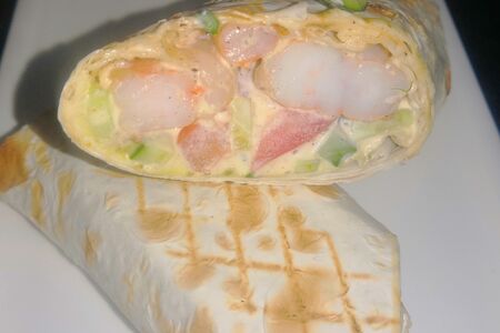 Шаверма с тигровыми креветками