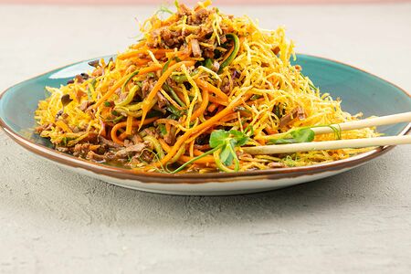 Салат Три соломки