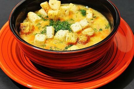 Суп гороховый с беконом