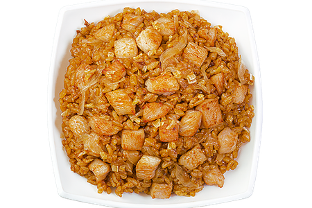 Рис с цыпленком в китайском соусе Wok М
