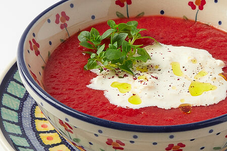 Гаспачо со Страчателлой