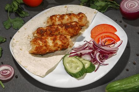 Люля-кебаб из индейки