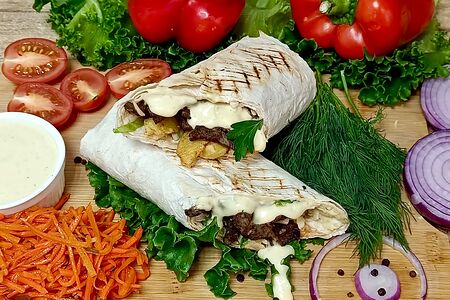 Классическая шаурма с говядиной