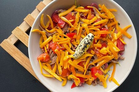 С телятиной