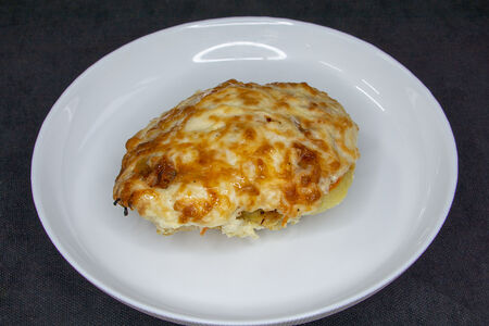 Треска, запеченная с картофелем