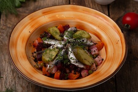 Винегрет с тюлькой