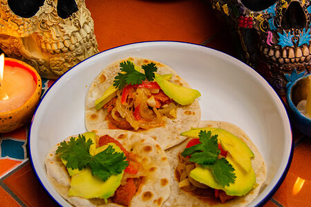 Тако с бататом