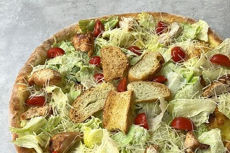 Пицца Цезарь с курицей Xs