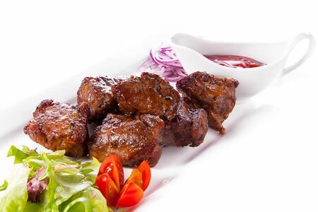 Шашлык из мякоти баранины