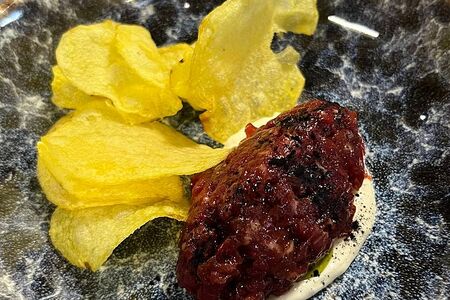 Тартар из говяжьей вырезки