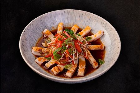 Кальмар в китайском соусе