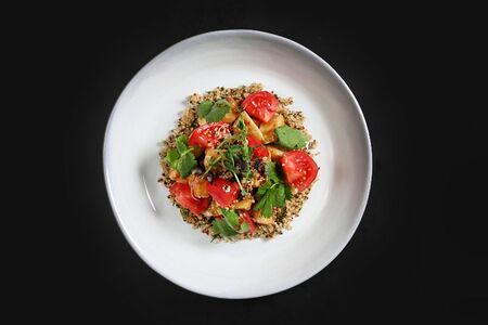 Хрустящие баклажаны в кисло-сладком соусе