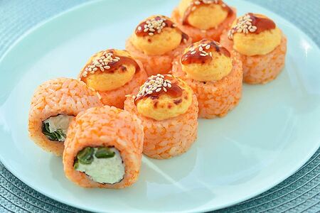 Запечённый с крем-крабом Big