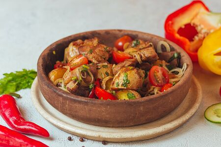 Оджахури со свининой