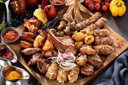 Ассорти из шашлыков Мангал - базар