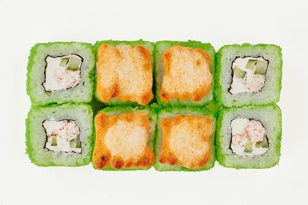 Запеченная Калифорния с лососем