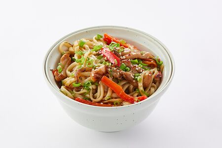 Вок Удон с курицей терияки