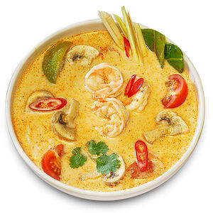 Том ям с креветками