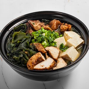 Мисо-суп с курицей