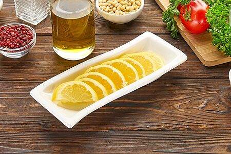 Лимон нарезанный