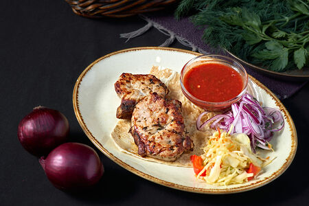 Шашлык из свинины корейка