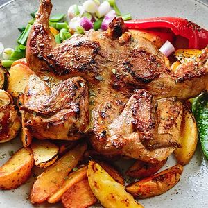 Ճուտ գյուղական կարտոֆիլով