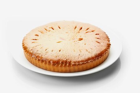 Пирог со сливой