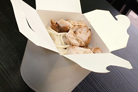 Лапша с курицей